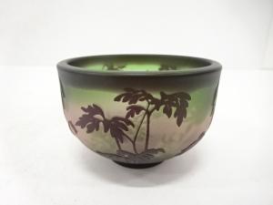 ガラス　茶碗